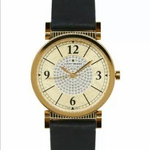 Lucky Brand Women's Crystal Dial Carmel Watch NEW